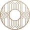 Ekena Millwork Empire Wood Fretwork Pierced Ceiling Medallion, Red Oak, 40"OD x 14 5/8"ID x 1/4"T CMWP40X40X0250EPRO - alternate 1
